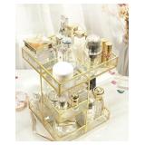 Hersoo 360* Rotation  Makeup Organizer Storage Box