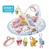 Yookidoo Baby Gym, Lay To Sit Playmat, 3 In 1 Newb