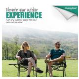 Sunnyfeel Set of 2 Camping Directors Chair - Blue/