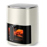 Simplus Air Fryer, Model # CKZ-2328BDS2, Cream And