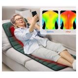 Full Body Massage Mat With Heat - 10 Vibrating Mot