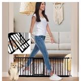 18" High Short Dog Gate, 18" to 48" Adjustable