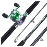 Sougayilang Casting Combo Catfish Fishing Rod & Co