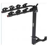Ironton Hitch, Mounted 4 Bike Rack, Black