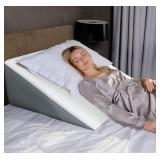 Kolbs Extra Wide Bed Wedge Pillow - Grey/White, 31