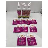 12 Ct Assorted Laundry Lot- (9) Lemi Shine Washing