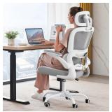 Ergonomic Desk Chair- 330 LBS Weight Limit, White