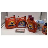 10 Count Tide Detergent Lot, (2) Tide, Spring Mead