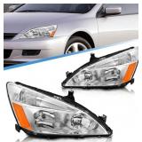 Headlight Assembly For 2003-2007 Honda Accord 2/4d