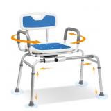 SCIAN Sliding Shower Chair with Eva Pad - 360ï¿½