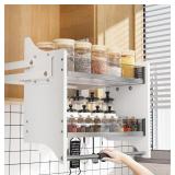 SOFRON, 22-35.8" Pull Down Shelf for Kitchen Uppe