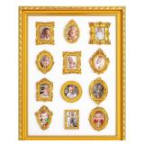 Large My First Year Gold Picture Frame (17.3" x 1