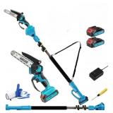 Sousky, 2-In-16 Mini Chainsaw & Electric Pole Saw,