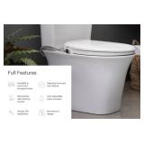 Brondell Bidet Toilet Seat Round Non Electric Swas