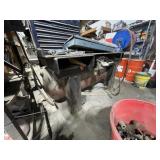 Storage Air Tank w/Retractable Hose & Bench