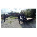 2005 PJ Gooseneck Tandem Axle Trailer w/Dove