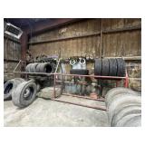 2-Section Tire Rack 20ft L x 31'W - Tires Not Inc