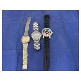 3 Pcs - Fossil Watch - Lorus Watch