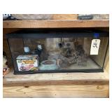 Reptile Aquarium w/Accessories