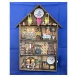 Wooden Wall Hung Doll House