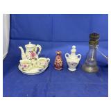 Oil Lamp Base - Decorative Tea Set Pcs