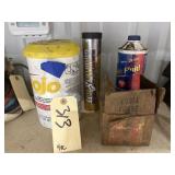 4 Pcs - Lithium Grease - Brake Fluid - Sanding Dis