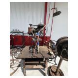 Metal Work Tale w/Drill Press & Light