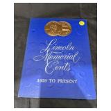 Lincoln Memorial Cent Book 1959-1904 - Partial