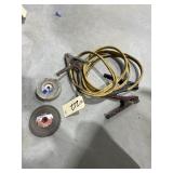 3 Pcs - Battery Cables & Grinding Wheels