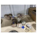 13 Pcs - Large Iron Balls