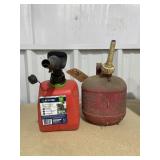 2 - Plastic 1 Gal Gas Jugs