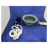 Granite Pot w/Jump Rope