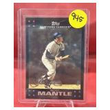 INSERT CARD TOPPS HOF MICKEY MANTLE