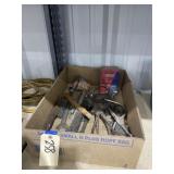 Box of Assorted hand Tools