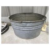 Galvanized Tub 22"Dia