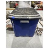 Plastic Tote w/Lid - Fertilizer - Potting Soil