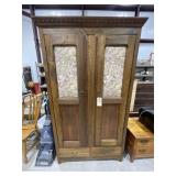 Wooden Armoire 44"L x 16"W x 80"H