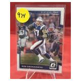 DONRUSS OPTIC ROB GRONKOWSKI CARD