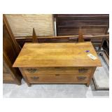 2-Drawer Check w/Mirror 42"L x 21"W x 79"H