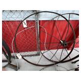 Metal Wagon Wheel 46"Dia