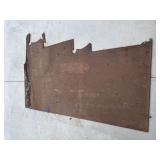 Metal Plate 54"x31"x1/8"
