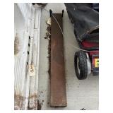 Iron Plank 47"L x 6"W x 2"