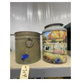 2 - Decorative Tins