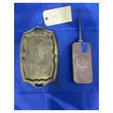 Oil Can & Metal Tray
