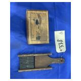 Vintage Grater & Trinket Box