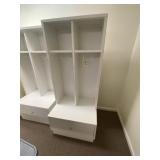 Coat/Storage Cubby Unit 30"L x 23"W x 68"H