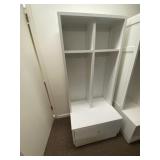 Coat/Storage Cubby Unit 30"L x 23"W x 68"H