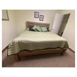 King Bed - Mattress Box Spring Headboard