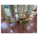 Round Kitchen Table w/4 Chairs