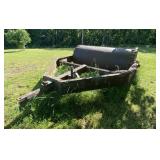 Pull Type Pasture Roller - full of concrete